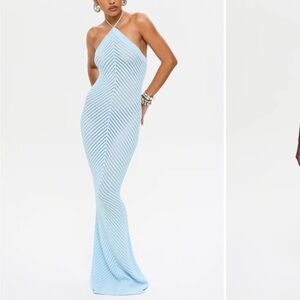 Murci Remy Chevron Maxi dress